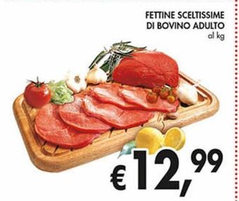 Supermercato Coal Fettine sceltissime di bovino adulto offerta