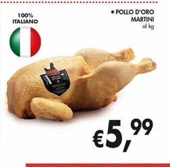 Supermercato Coal Pollo d'oro martini offerta