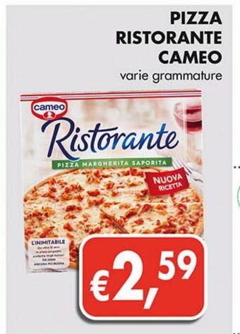 Supermercato Coal Pizza ristorante cameo offerta