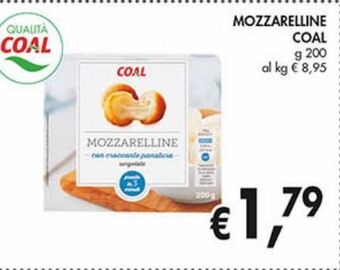 Supermercato Coal Mozzarelline coal offerta
