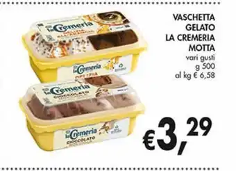 Supermercato Coal Vaschetta gelato la cremeria motta offerta