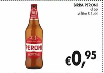 Supermercato Coal Birra peroni offerta