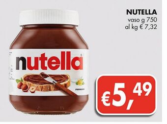 Supermercato Coal Nutella offerta
