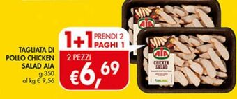 Supermercato Coal Tagliata di pollo chicken salad aia offerta