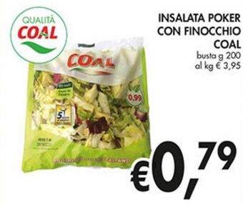 Insalata poker con finocchio coal