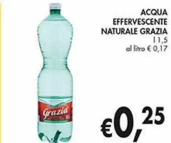 Supermercato Coal Acqua effervescente naturale grazia offerta