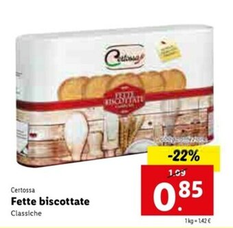 Fette biscottate