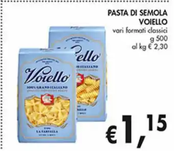 Supermercato Coal Pasta di semola voiello offerta