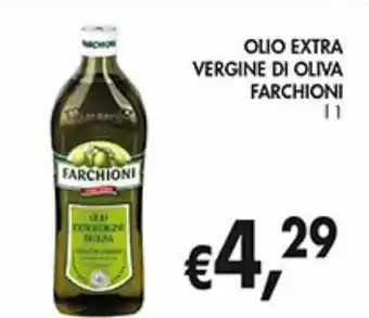 Supermercato Coal Olio extrra vergine di oliva farchioni offerta