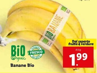 Lidl Banane Bio offerta