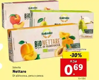 Lidl Nettare offerta
