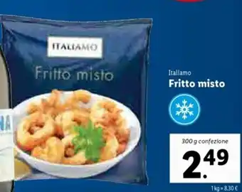 Lidl Fritto misto 300g offerta