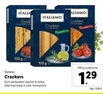 Lidl Crackers 100g offerta