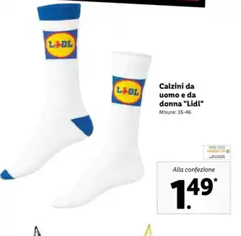 Lidl Calzini da uomo e da donna "Lidl" offerta