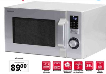 Lidl Microonde offerta