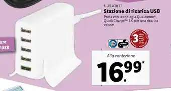 Stazione di ricarica USB 16.99