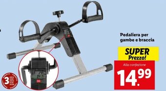 Lidl Pedaliera per gambe e braccia offerta
