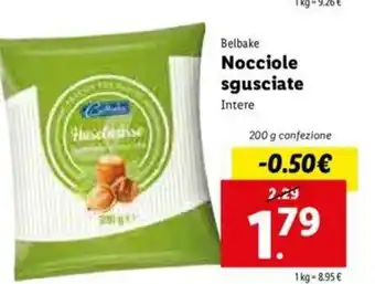 Lidl Nocciole sgusciate 200g offerta