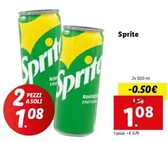 Sprite 2x500ml