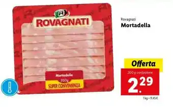Lidl Mortadella 200g offerta