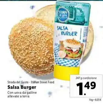 Lidl Salsa Burger 247g offerta