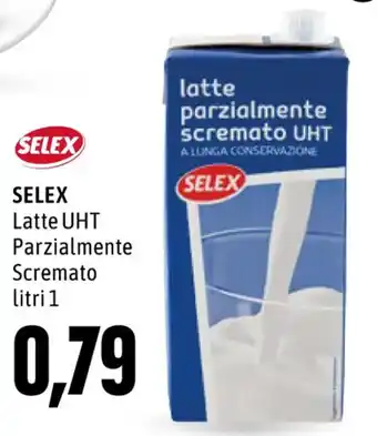Emi Supermercati Selex Latte UHT Parzialmente Scremato Litri 1 offerta