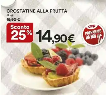 Coop Crostatine Alla Frutta offerta