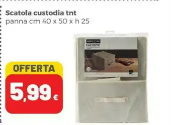 Coop Perfetto Piu Scatola Custodia Tnt Panna offerta