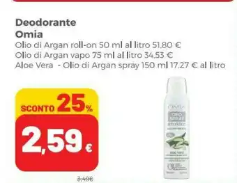 Coop Vera Deodorante offerta