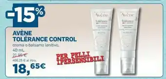 Coop Avène Tolérance Control offerta