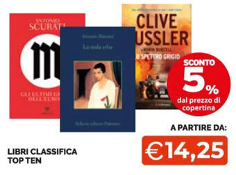 Libri Classifica Top Ten