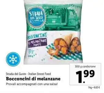 Lidl Bocconcini di melanzane 300g offerta