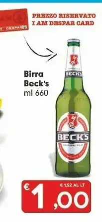 Becks Beck's - Beck's 660 G(ml)