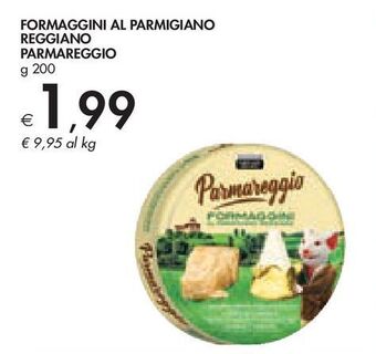 Bennet Formaggini al parmigiano reggiano parmareggio offerta