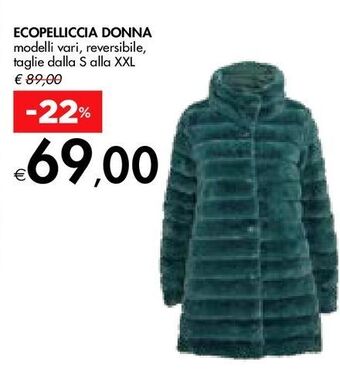 Bennet Ecopelliccia donna offerta