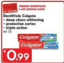 Despar Colgate Dentifricio offerta