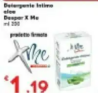 Despar Despar Detergente Intimo Aloe X Me 200 Ml offerta