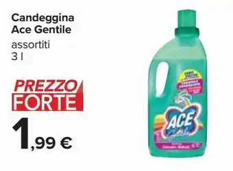 Carrefour Iper Candeggina ace gentile assortiti 3 l offerta