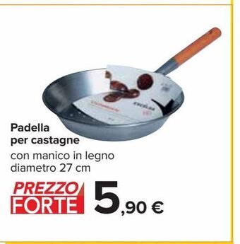 Padella per castagne