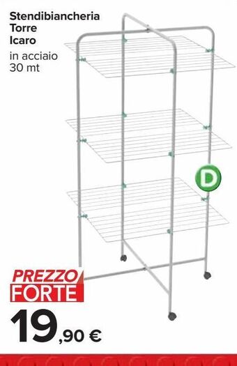 Carrefour Iper Stendibiancheria torre icaro offerta