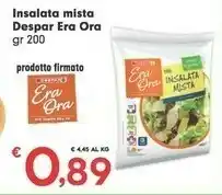 Despar Despar Era Ora Insalata Mista offerta