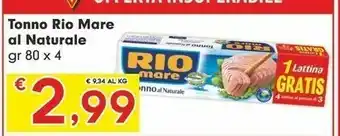 Despar Rio Mare Tonno Al Naturale offerta