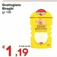 Despar Biraghi Gran Grattugiato Fresco offerta