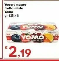 Despar Yomo Yogurt Magro Con Mirtilli Neri offerta