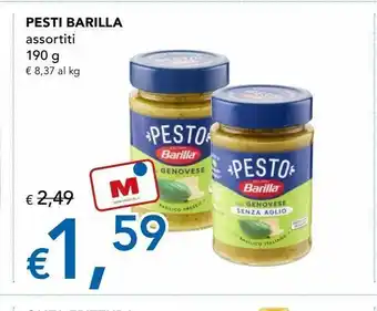 Migross Superstore Pesto barilla 190 g offerta