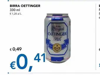 Migross Superstore Birra oettinger 330 ml offerta