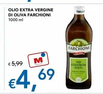 Olio extra vergine di oliva farchioni 1000 ml
