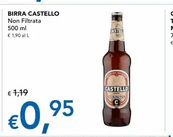 Birra castello 500 ml