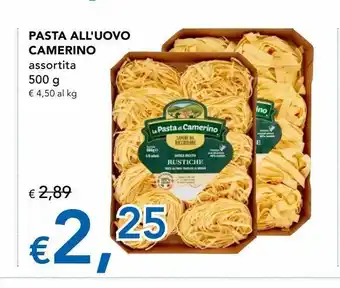 Pasta all uovo camerino