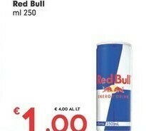 Despar Red bull Energy Drink 250 G(ml) offerta
